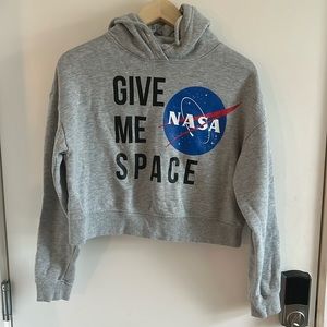 Chemistry women’s NASA cropped sweatshirt size M